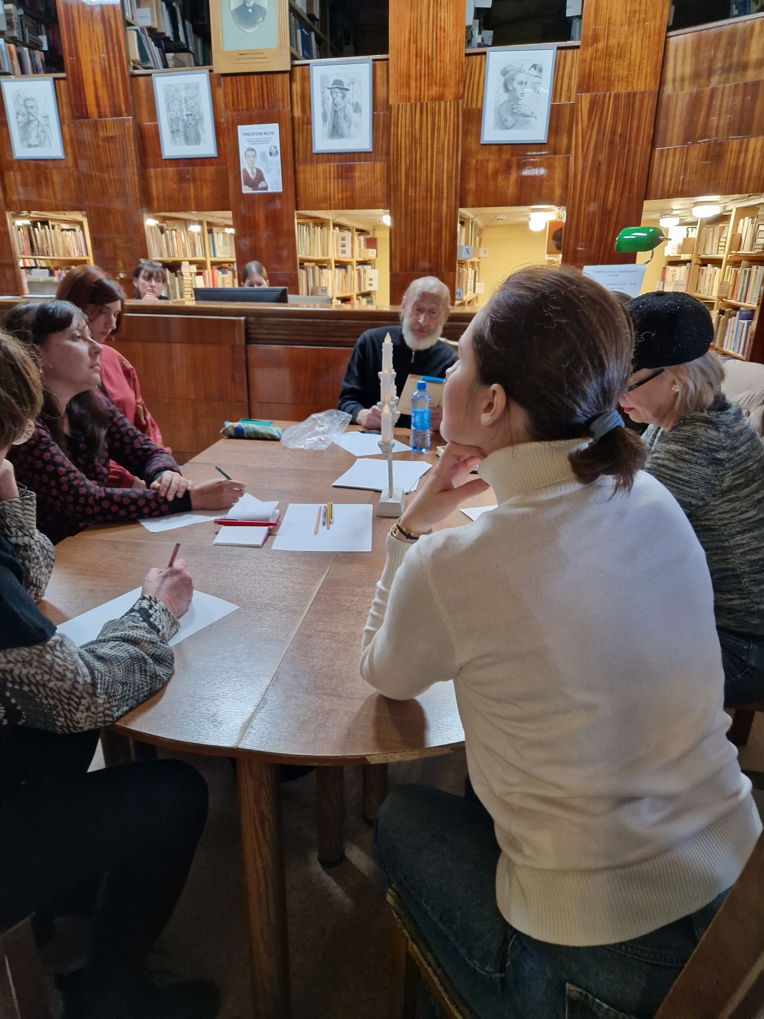 Ноябрьская встреча в читательском клубе РГБИ «Линия чтения»